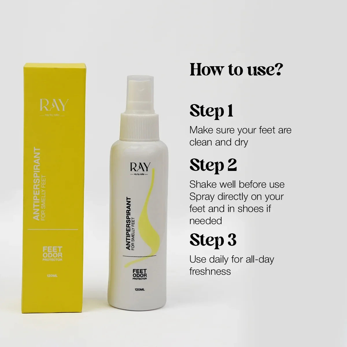Feet Odor Protector Spray
