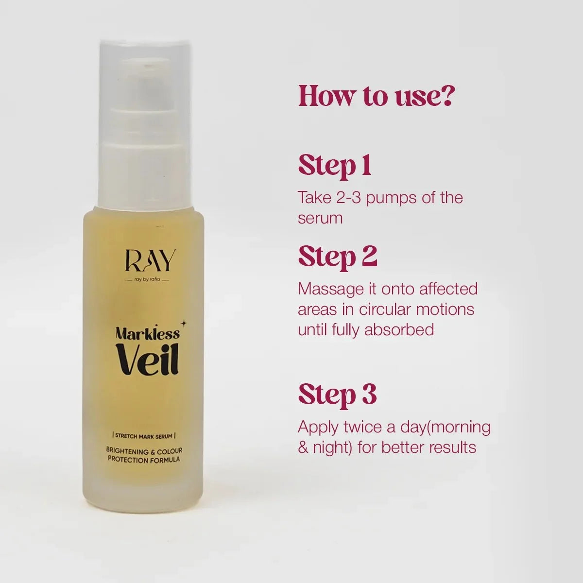 Markless Veil – Stretch Mark Serum - RaybyrafiaMarkless Veil – Stretch Mark SerumRaybyrafiaRaybyrafia1000Markless Veil – Stretch Mark SerumMarkless Veil – Stretch Mark Serum